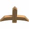 Ekena Millwork Bellingham Timber Gable Bracket, Western Red Cedar, 36"W x 23"H x 3 1/2"D x 5 1/2"F, 15/12 Pitch GBW036X23X0406BEL00SWR - alternate 5